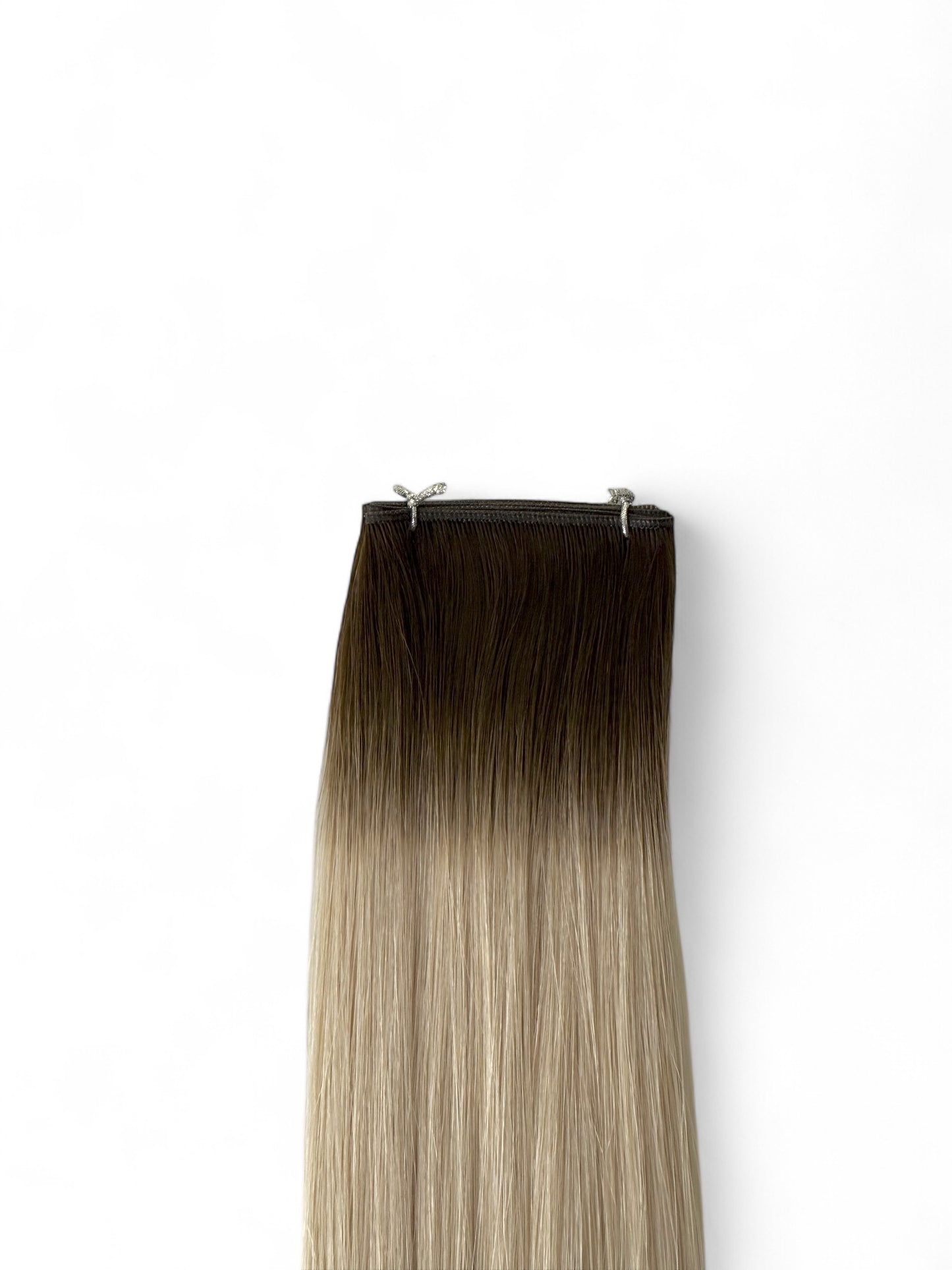 NATURAL ROOTED LIGHTEST BLONDE | 22" MINI WEFT