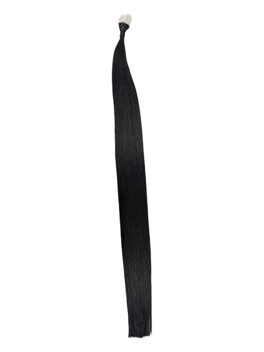 BLACK - 22" NANO HAIR EXTENSIONS