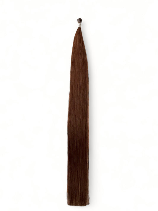 #4 | GOLDEN BROWN - STICK TIP - 22" MICRO BEAD HAIR EXTENSIONS