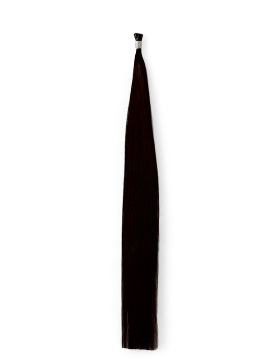 #1 | BLACK - STICK TIP - 22" MICRO BEAD HAIR EXTENSIONS