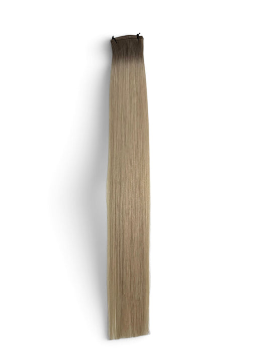 ASH ROOTED BEACH BLONDE | 22" MINI WEFT
