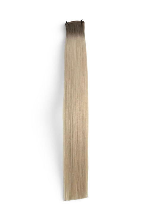 ASH ROOTED LIGHTEST BLONDE | 22" MINI WEFT