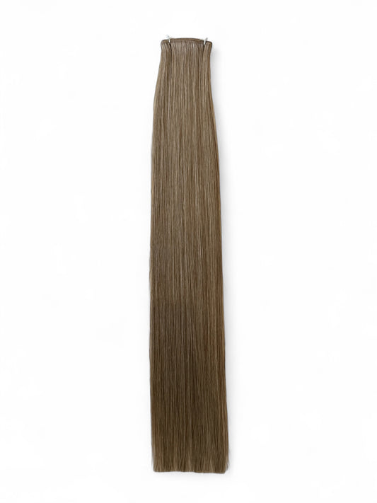 #M8/60 | MICRO FOILED BROWN & LIGHTEST BLONDE 22" MINI WEFT