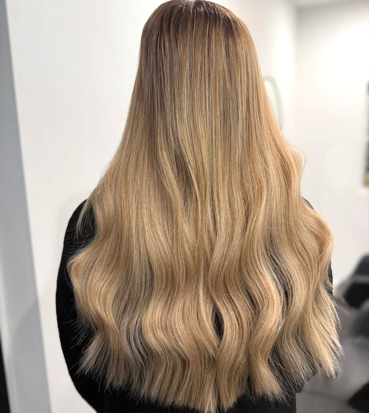 ROOTED CARAMEL SWIRL | 26" MINI WEFT
