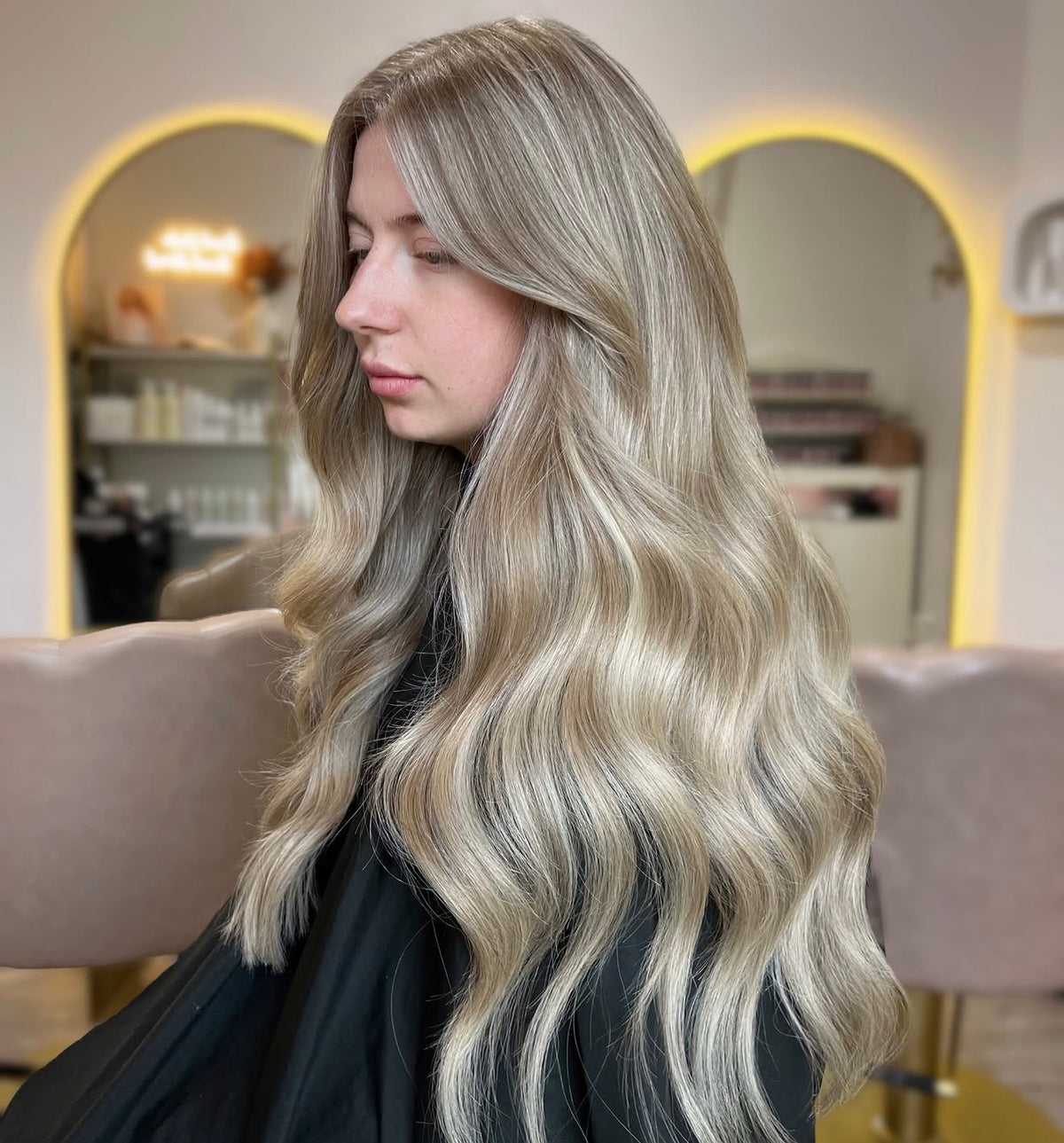 CHAMPAGNE BLONDE | 22" MINI WEFT
