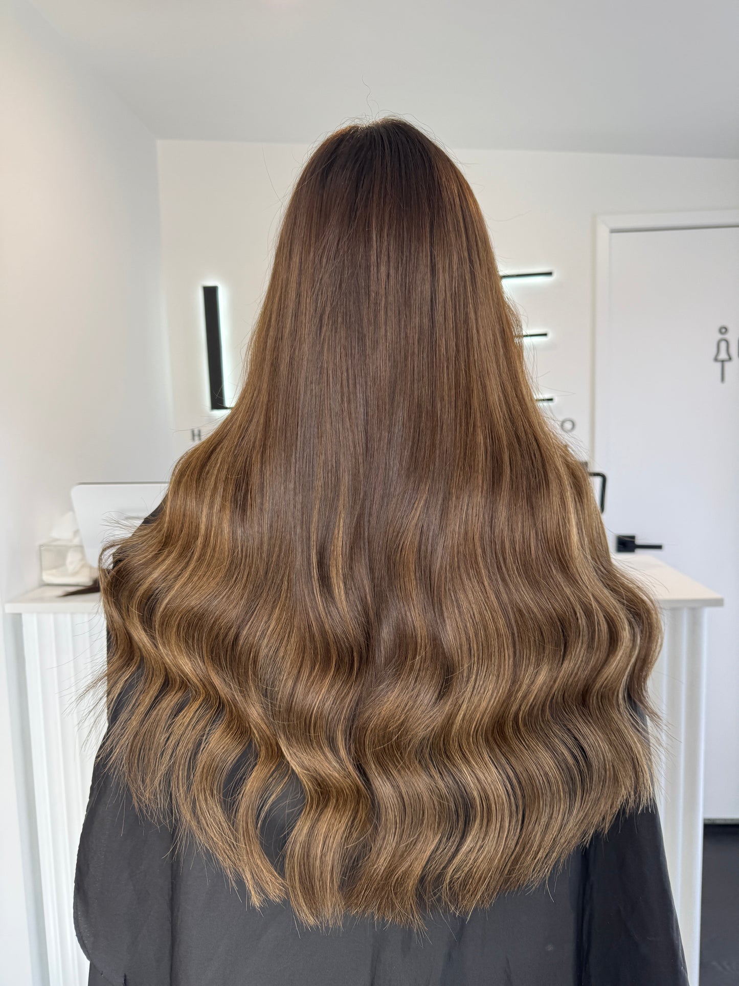 ROOTED CARAMEL SWIRL | 26" MINI WEFT