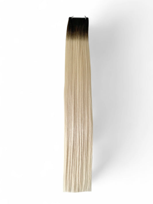 NATURAL ROOTED LIGHTEST BLONDE | 22" MINI WEFT