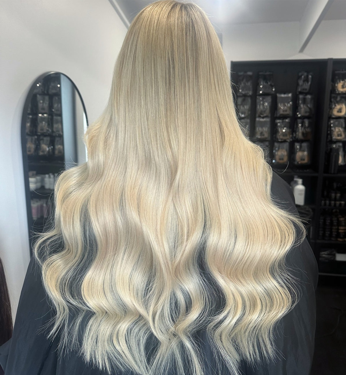 ASH ROOTED LIGHTEST BLONDE | 22" MINI WEFT